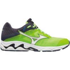 BUTY MIZUNO WAVE INSPIRE 15 M Zielone. Zielone buty sportowe męskie Mizuno, z żakardem, bez zapięcia, do biegania, mizuno wave. Za 449,99 zł.