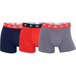 CR7 Cristiano Ronaldo - Bokserki (3-pack). Bokserki męskie CR7 Cristiano Ronaldo, s, bez wzorów, z elastanu. W wyprzedaży za 79,90 zł.