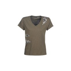T-shirty z krótkim rękawem Ikks SHIRTY. Zielone t-shirty damskie IKKS, l. Za 335,20 zł.