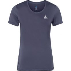 Koszulka "Core Light" w kolorze antracytowym do biegania. Szare bluzki sportowe damskie Odlo Women, s, z nadrukiem, z materiału, z okrągłym kołnierzem, bez rękawów, bez kaptura, do biegania. W wyprzedaży za 75,95 zł.