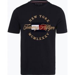 Tommy Hilfiger - T-shirt męski, niebieski. Niebieskie t-shirty męskie TOMMY HILFIGER, xl, z haftami, bez kołnierzyka. Za 269,95 zł.