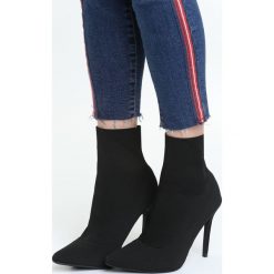 Czarne Botki Vintage Lover. Czarne botki damskie Born2be, vintage, ze szpiczastym noskiem, na wysokim obcasie, na szpilce. Za 119,99 zł.