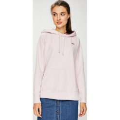 Levi's - Bluza. Fioletowe bluzy damskie marki Levi's®, s, bez wzorów, z bawełny, bez rękawów, z kapturem. W wyprzedaży za 169,90 zł.