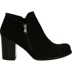 Botki - 1063 CAM NER. Czarne botki damskie marki Venezia, ze skóry. Za 219,00 zł.