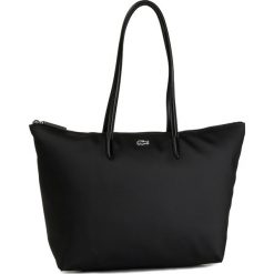 Torebka LACOSTE - L Shopping Bag NF1888PO Black 000. Czarne torebki klasyczne damskie Lacoste, bez wzorów, ze skóry ekologicznej, klasyczne, bez dodatków. Za 419,00 zł.