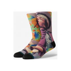 Stance Jimi Flowers Skarpetki Wielokolorowy. Skarpetki męskie Stance, bez wzorów, z elastanu. Za 85,95 zł.