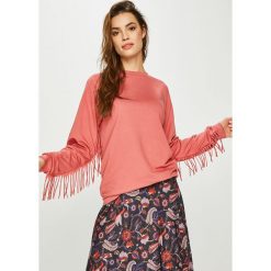 Answear - Bluza ORIENT EXPRESS. Brązowe bluzy damskie marki ANSWEAR, s, bez wzorów, z elastanu, bez rękawów, bez kaptura. W wyprzedaży za 69,90 zł.