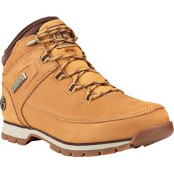 Timberland Euro Sprint Hiker A1HQ3. Żółte buty trekkingowe męskie Timberland, na zimę, z nubiku, do biegania. W wyprzedaży za 479,99 zł.