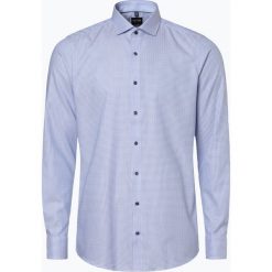 Olymp Level Five - Koszula męska łatwa w prasowaniu, niebieski. Niebieskie koszule męskie OLYMP Level Five, m, bez wzorów, bez kołnierzyka, bez rękawów. Za 249,95 zł.