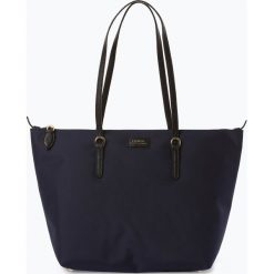 LAUREN RALPH LAUREN - Damska torba shopper, niebieski. Niebieskie torby damskie na zakupy Lauren Ralph Lauren, bez wzorów, klasyczne, bez dodatków. Za 399,95 zł.