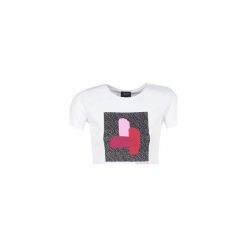 T-shirty z krótkim rękawem Armani jeans DRENUZ. Białe t-shirty damskie marki Armani Jeans, z jeansu. Za 271,20 zł.