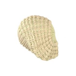 Beret damski Ażurowy beżowy. Brązowe berety damskie marki Art of Polo, w ażurowe wzory. Za 18,53 zł.