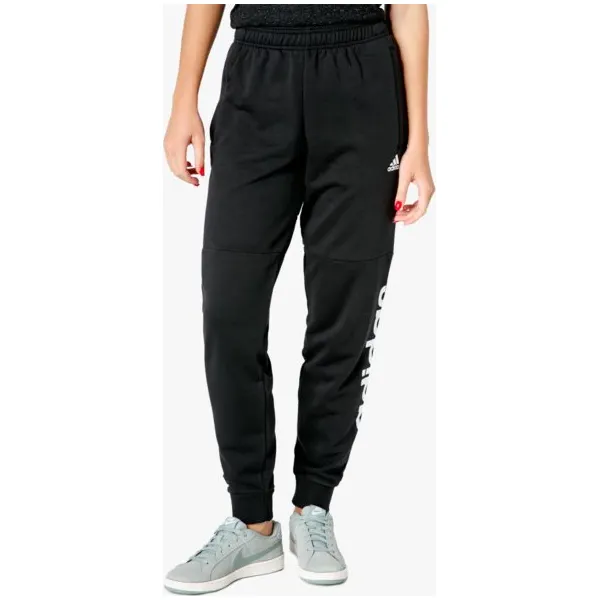 Adidas Spodnie Ess Lin T Pn Fl , czarny, rozmiar S. Czarne spodnie męskie Adidas, na imprezę, s, bez wzorów, z bawełny. W wyprzedaży za 159,99 zł.