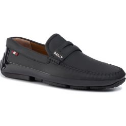 Mokasyny BALLY - Pintos 6222970 Black. Czarne mokasyny męskie Bally, ze skóry. W wyprzedaży za 899,00 zł.