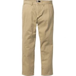 Spodnie męskie: Spodnie chino Regular Fit bonprix beżowy