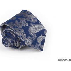 Krawat Męski Elegancki Kolekcja Wiosna 2018. Szare krawaty męskie Pakamera, z materiału, eleganckie. Za 79,00 zł.