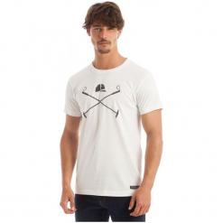 Polo Club C.H..A T-Shirt Męski Xl Biały. Białe koszulki polo Polo Club C.H..A, m, z bawełny. W wyprzedaży za 119,00 zł.