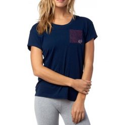 T-shirty damskie: FOX T-Shirt Damski Initiate Ss Xs Ciemnoniebieski