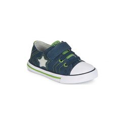 Buty Dziecko Chicco COMOS. Niebieskie trampki chłopięce marki Chicco, bez wzorów, bez zapięcia. Za 179,00 zł.