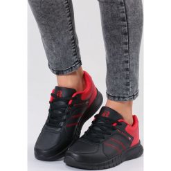 Czarno-Czerwone Buty Sportowe After Midnight. Czarne buty sportowe damskie marki Inny, bez wzorów, sportowe. Za 89,99 zł.