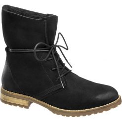 Botki damskie: botki damskie 5th Avenue czarne
