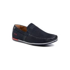 Lasocki for men MI07-A904-A731-01 Granatowy. Niebieskie półbuty męskie ze skóry. Za 179,99 zł.
