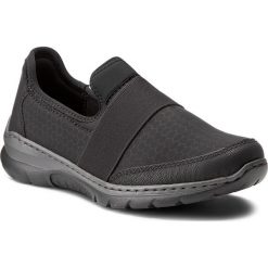 Creepersy damskie: Półbuty RIEKER - L3279-00 Black