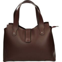 Torba - 142-01-M R BO. Czarne torebki klasyczne damskie marki Venezia, ze skóry. Za 239,00 zł.