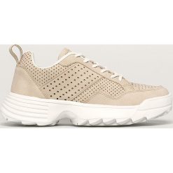 Answear - Buty. Brązowe buty sportowe damskie ANSWEAR, bez wzorów, ze skóry ekologicznej, sportowe. W wyprzedaży za 69,90 zł.