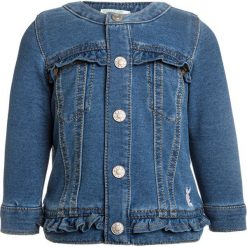 Benetton JACKET BABY Kurtka jeansowa blue denim. Niebieskie kurtki męskie jeansowe marki Benetton. Za 129,00 zł.