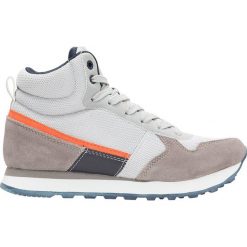 Buty trekkingowe damskie OBDH202Z - piaskowy beż ciemny. Szare buty trekkingowe damskie 4f, na zimę. W wyprzedaży za 99,99 zł.
