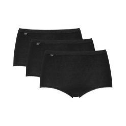 Sloggi Figi maxi Basic+ 3 Pack czarny female czarny 54. Czarne majtki damskie Sloggi, z bawełny. Za 119,00 zł.