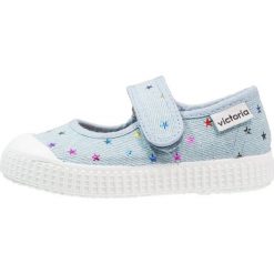 Victoria Shoes ESTRELLAS Baleriny z zapięciem jeans. Niebieskie baleriny dziewczęce marki Victoria Shoes, z jeansu. Za 229,00 zł.