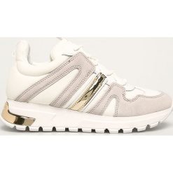 Dkny - Buty. Białe buty sportowe damskie DKNY, bez wzorów, ze skóry, sportowe. Za 649,90 zł.