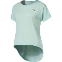 Puma koszulka damska Bold Tee Fair Aqua S. Bluzki sportowe damskie Puma, s, bez wzorów, ze skóry, bez kołnierzyka, bez rękawów, bez kaptura, na fitness i siłownię. W wyprzedaży za 169,00 zł.