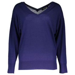Sweter w kolorze fioletowym. Fioletowe swetry klasyczne damskie marki Guess, s. W wyprzedaży za 319,95 zł.