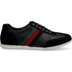 Czarne Miejskie Półbuty Casual 12-2802 Czarny. Czarne buty wizytowe męskie ButyModne, na co dzień, bez wzorów, ze skóry, eleganckie, bez zapięcia. Za 99,00 zł.