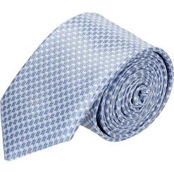 Krawat platinum niebieski classic 227. Niebieskie krawaty męskie marki Recman, bez wzorów. Za 69,00 zł.