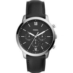 Zegarek FOSSIL - Neutra Chrono FS5452 Black/Silver. Szare zegarki męskie Fossil, ze stali. Za 599,00 zł.