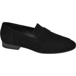 Lordsy damskie 5th Avenue czarne. Czarne lordsy damskie 5th Avenue, ze skóry, bez obcasa, na obcasie. Za 159,90 zł.