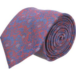 Krawaty męskie: krawat platinum bordo classic 247
