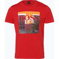 T-shirty męskie: BOSS Casual – T-shirt męski – Tux1, czerwony
