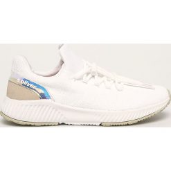 S. Oliver - Buty. Białe buty sportowe damskie S.Oliver, z materiału. Za 219,90 zł.