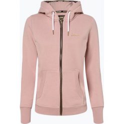 Superdry - Damska bluza rozpinana, różowy. Czerwone bluzy rozpinane damskie Superdry, xs, z napisami. Za 349,95 zł.