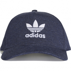 Czapka adidas Originals Melange DV0179. Czapki damskie Adidas, w paski, z bawełny. W wyprzedaży za 59,99 zł.