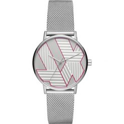 Armani Exchange Zegarek silvercoloured. Szare, analogowe zegarki damskie marki Armani Exchange. Za 699,00 zł.