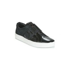 Buty HUGO FUTURISM SLON BOSD. Czarne trampki męskie HUGO, bez wzorów, bez zapięcia. Za 859,00 zł.