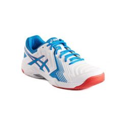 Buty tenisowe Asics Gel męskie. Białe halówki męskie marki Asics, tenisowe. W wyprzedaży za 199,99 zł.