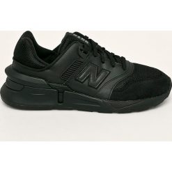 New Balance - Buty MS997LOP. Czarne sneakersy męskie New Balance, ze skóry ekologicznej, na sznurówki. W wyprzedaży za 339,90 zł.
