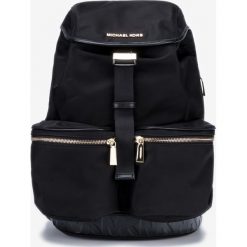 Michael Kors Plecak Czarny. Czarne plecaki damskie Michael Kors, w paski, z materiału. Za 1307,95 zł.